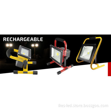 10W Solar Security Lights Rechargeable Flood Light